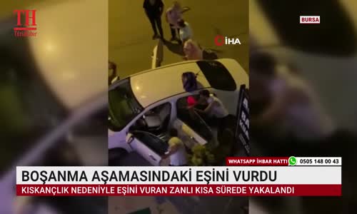 BOŞANMA AŞAMASINDAKİ EŞİNİ VURDU