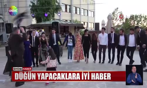 Düğün yapacaklara iyi haber