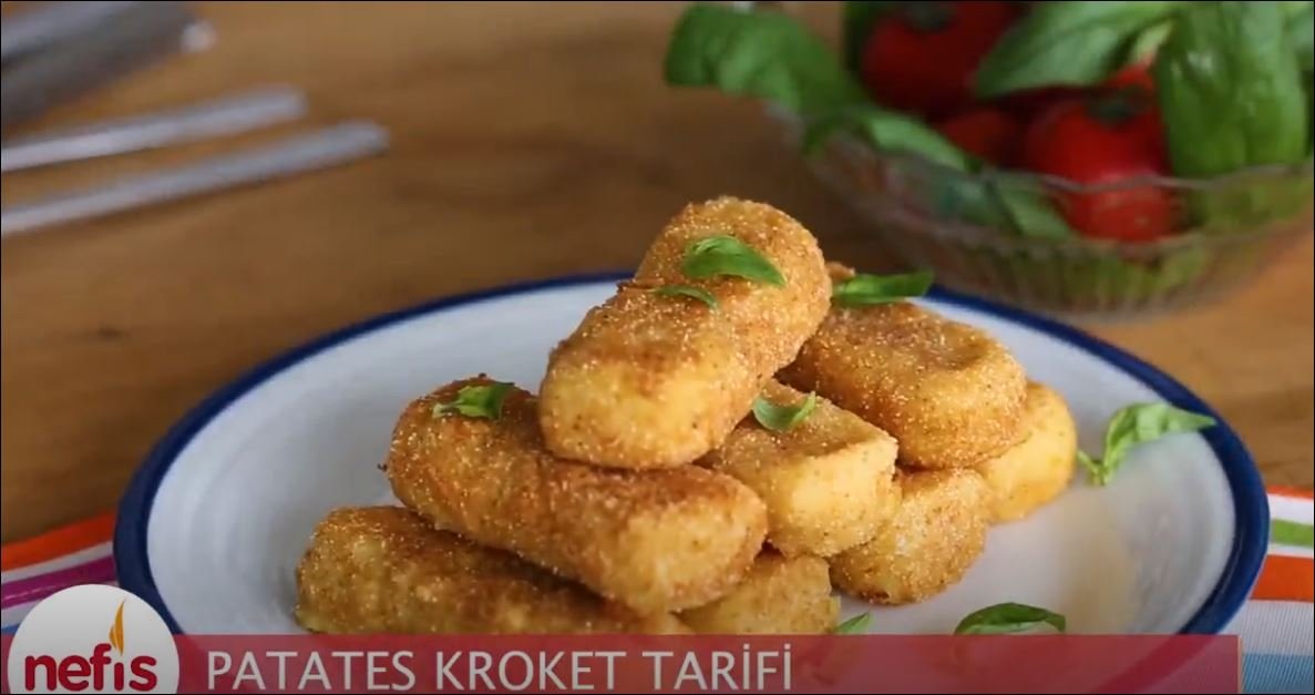 En Pratik Patates Kroket Tarifi 