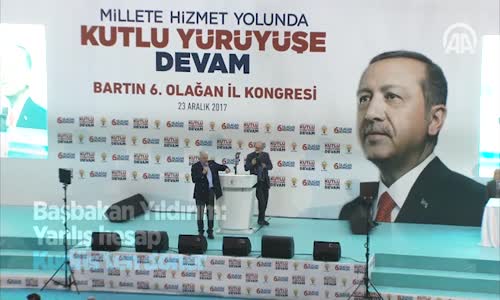 AK Parti Genel Başkanvekili Ve Başbakan Yıldırım: Yanlış Hesap Kudüs'ten Döner