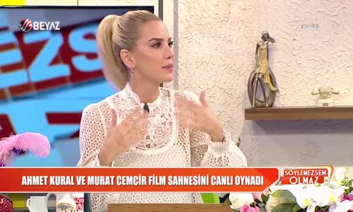 Ahmet Kural Ve Murat Cemcir Film Sahnesini Canlı Oynadı