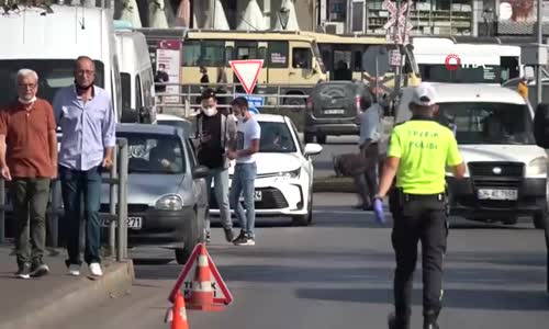 Ehliyetsiz Sürücü Polisi Görünce Böyle Kaçmaya Çalıştı