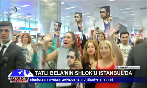 Tatlı Belanın Shloku Avinash Sachdev İstanbula Geldi