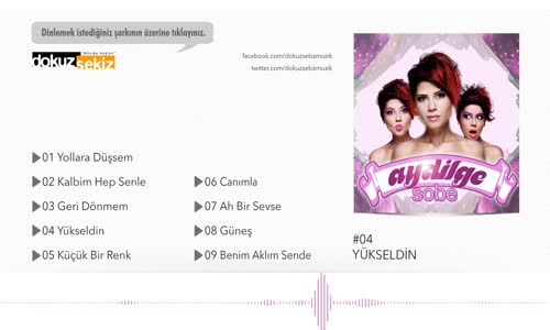 Aydilge  Yükseldin (Official Audio)