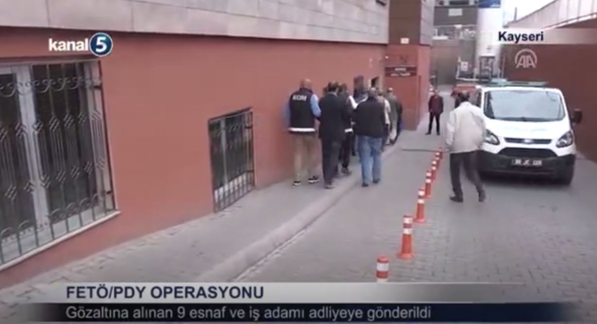 Kayseri'de FETÖ PDY Operasyonu Yapıldı 