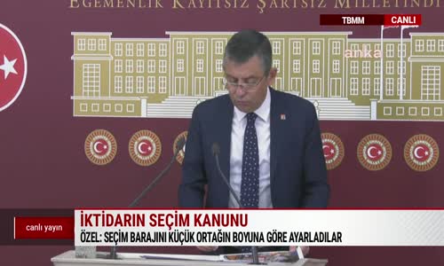 Özgür Özel Söylediğiniz Her Şey Yalan Çıktı