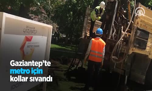 Gaziantep'te Metro İçin Kollar Sıvandı