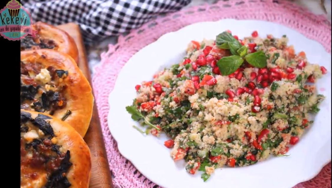 Narlı Bulgur Salatası Tarifi