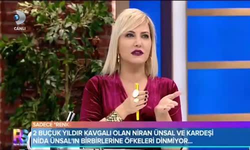 Niran Ünsal ve Kardeşi Nida Ünsal Arasında Skandal Sözler!!