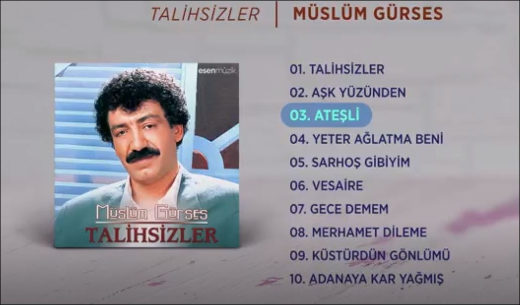 Müslüm Gürses - Ateşli 