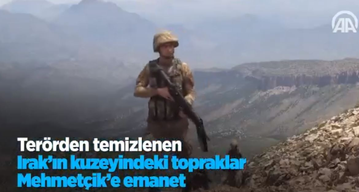 Terörden Temizlenen Irak'ın Kuzeyindeki Topraklar Mehmetçik'e Emanet