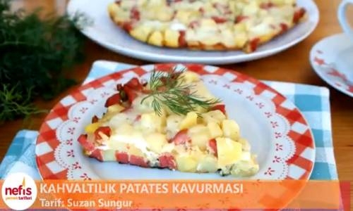 5 Dakikada Kahvaltılık Patates