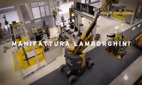 Manifattura Lamborghini  The Cutting Edge 4.0 Factory 