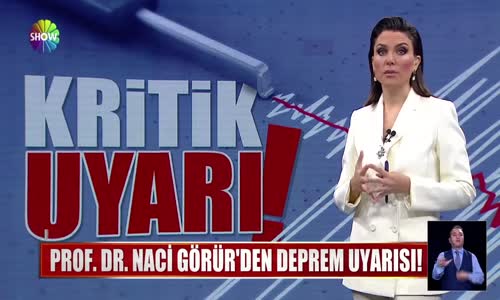 İstanbul'da deprem uyarısı! 