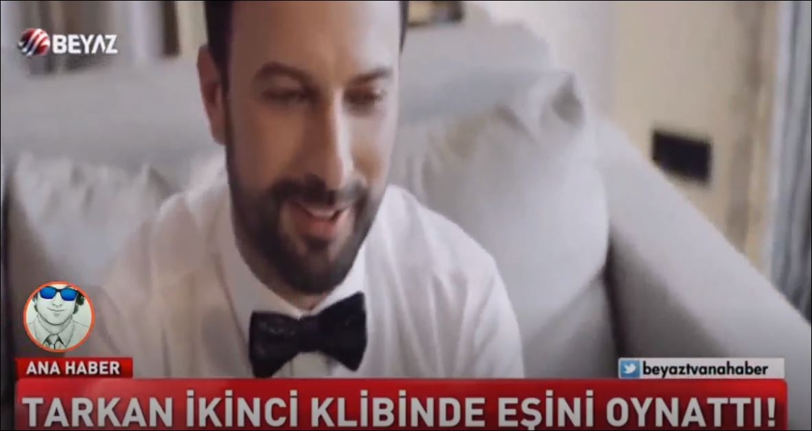 Tarkan 'Beni Çok Sev' Şarkısının Klibinde Eşini Oynattı