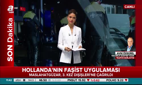 Avni Özgürel, Hollanda’ya Verilen 2 Notayı Değerlendirdi