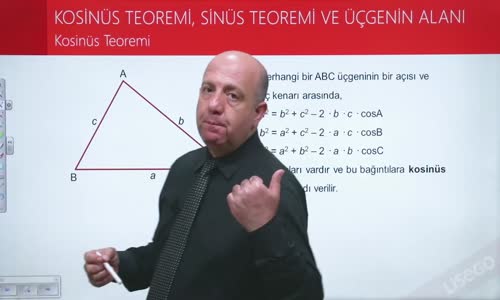 EBA GEOMETRİ LİSE  ÜÇGEN -KOSİNÜS TEOREMİ