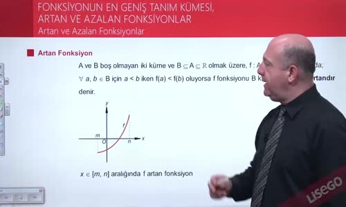 EBA MATEMATİK 2  LİSE 4 FONKSİYONLAR - ARTAN, AZALAN VE SABİT FONKSİYONLAR