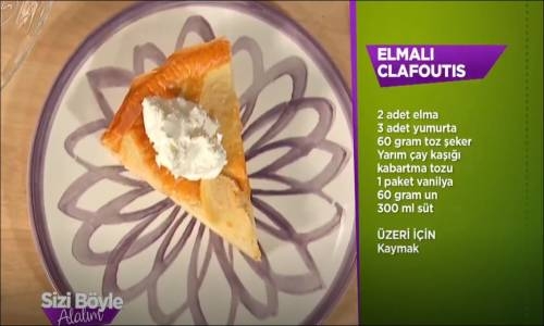 Elmalı Clafoutis Tarifi