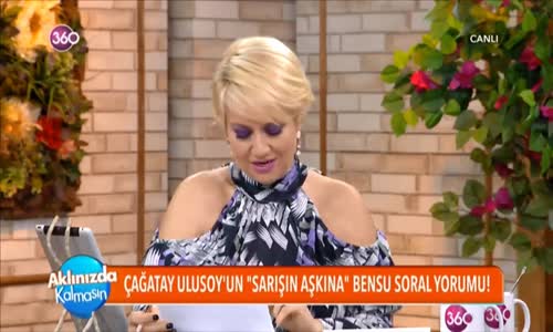 Bensu Soral Çağatay Ulusoy ve Duygu Sarışın Aşkını Bakın Nasıl Ele Verdi!