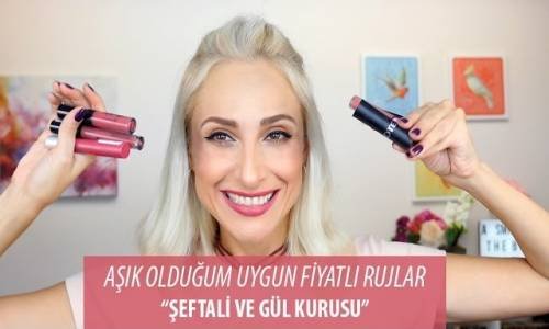 Sebile Ölmez - Aşık Olduğum Şeftali Gül Kurusu Mat Rujlar Uygun Fiyatlı