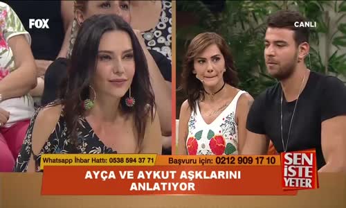 Aykut; Ayça Tam Bir Güzellik Abidesi  