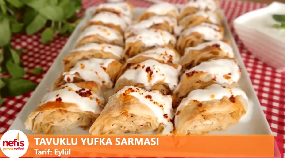 Tavuklu Yufka Sarması Tarifi