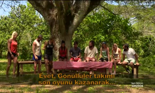 Oyunu Kazanan Gönüllüler'in Birlikte Son Yemeği 38.Bölüm Survivor 2018