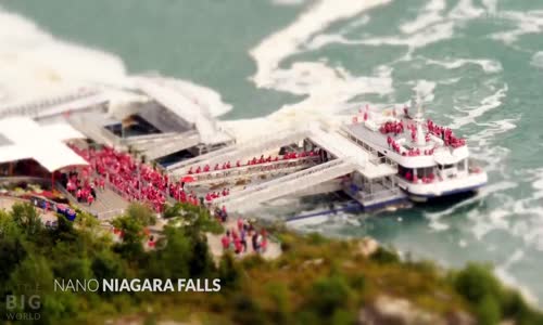 Muhteşem Timelapse Görüntüleriyle Minyatür Niagara Şelalesi