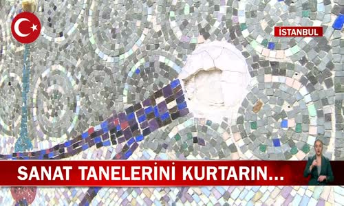 İstanbul Unkapanı İMÇ Çarşısı'ndaki Mozaikler Bakımsızlıktan Harabe Halde! İşte Görüntüler