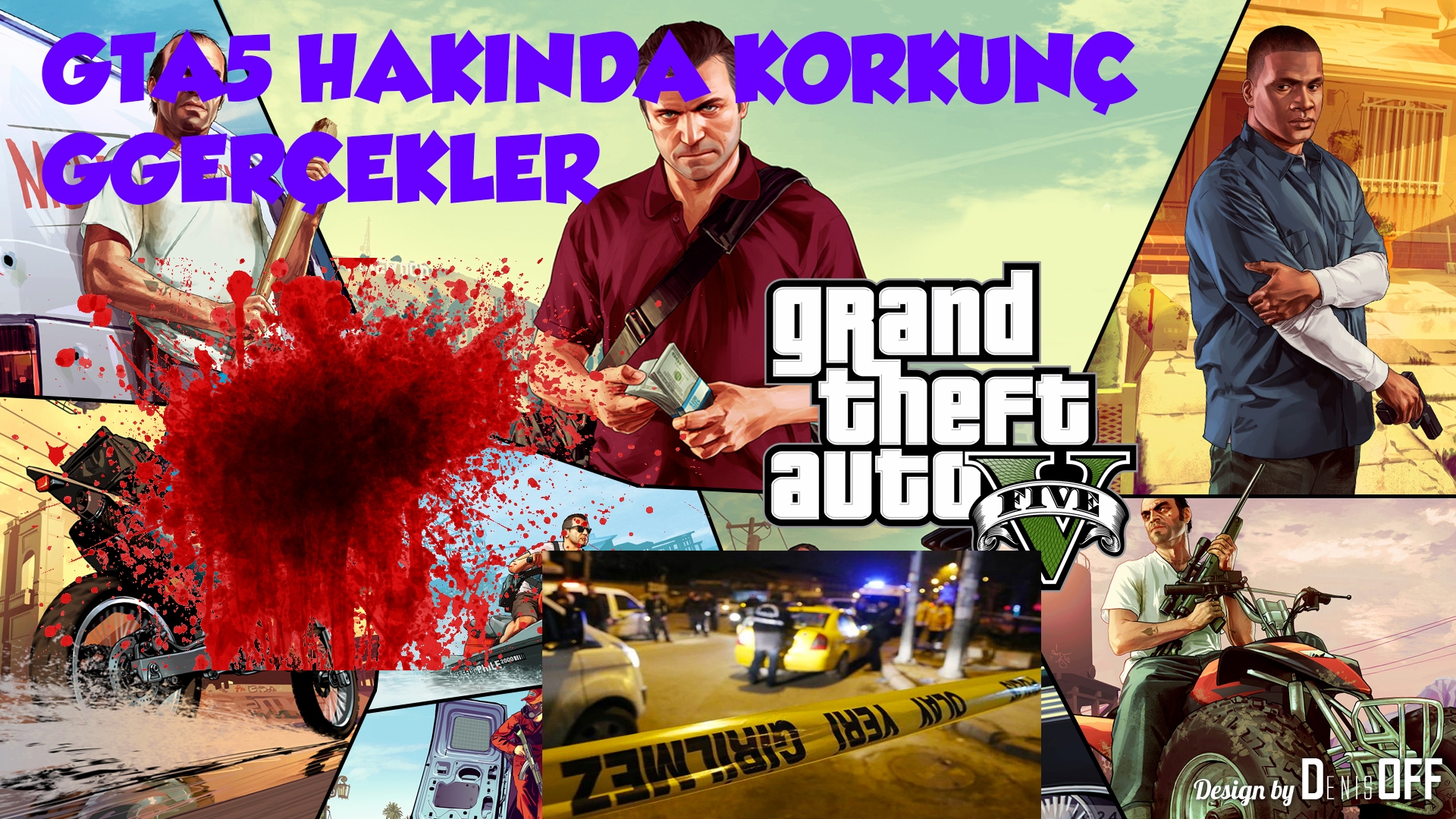 GTA5 Hakkında Kötü Gerçekler Ve Cinayetler Dikkat !