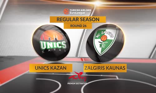 Highlights- Unics Kazan-Zalgiris Kaunas  80:82 Hd İzle 