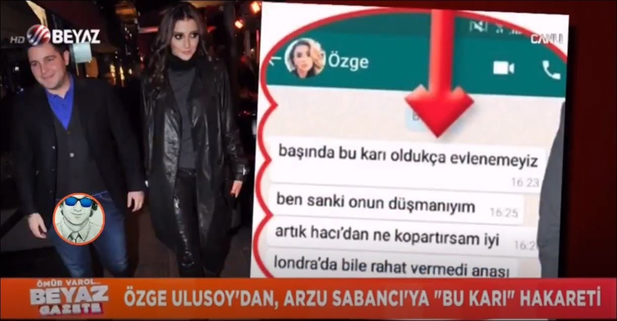 Arzu Sabancı' ya Hakaret Eden Özge Ulusoy Fena Yakalandı