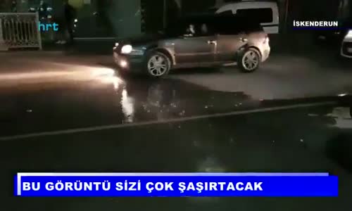 Hatay'da 2 Metrelik Alana Yağan İlginç Yağmur 