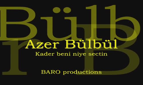 Azer Bülbül - Kader Beni Niye Seçtin (Yaralıyam)