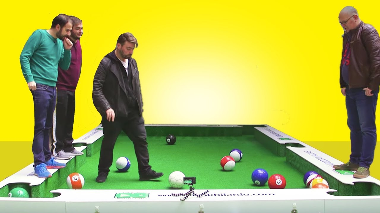 Ödüllü Ayak Bilardosu Oynadık - Dev Bilardo