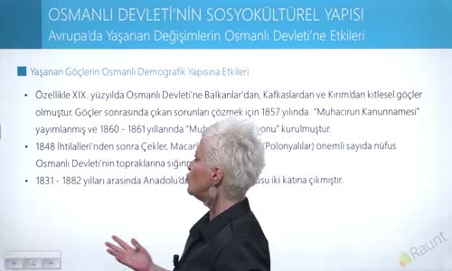 EBA TARİH LİSE - OSMANLI DEVLETİ'NİN SOSYOKÜLTÜREL YAPISI - AVRUPA'DA YAŞANAN DEĞİŞİMLERİN OSMANLI DEVLETİ'NE ETKİLERİ