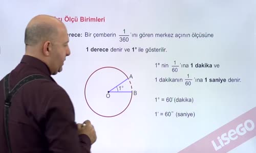 EBA GEOMETRİ LİSE  AÇI ÖLÇÜ BİRİMLERİ