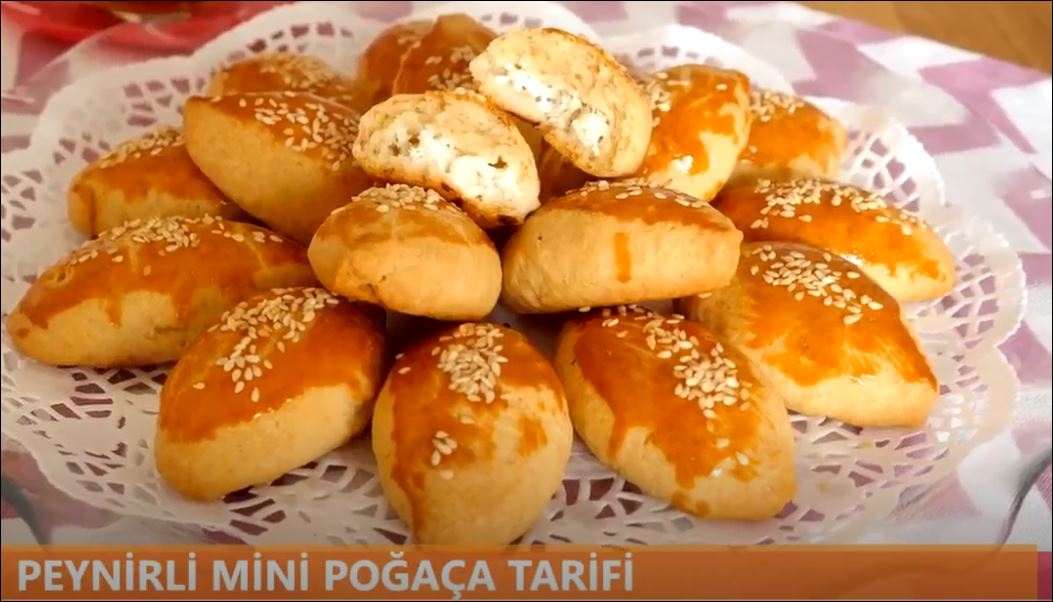 Peynirli Mini Poğaçalar 