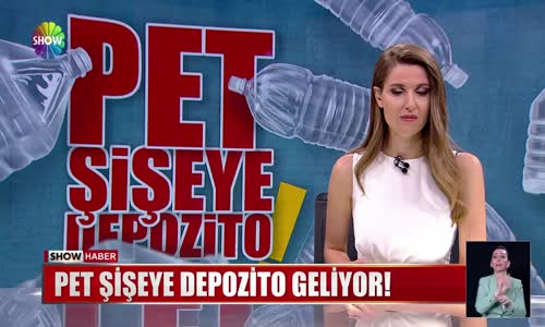 Pet şişeye depozito geliyor!