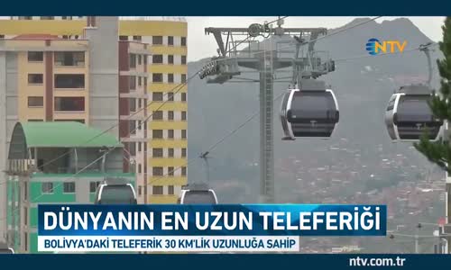 Dünyanın En Uzun Teleferiği 