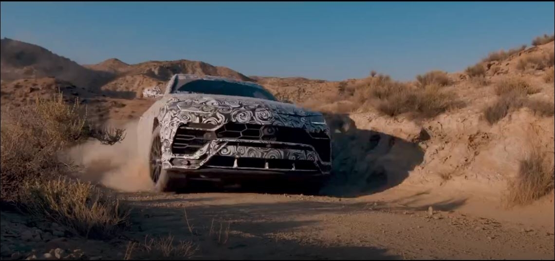 Lamborghini Urus Terra Sürüş Modu Aktif