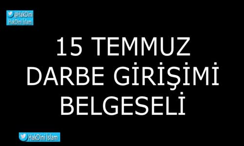 Unutma!! Unutturma!! 15 Temmuz Darbe Girişimi Belgeseli Nutkunuz Tutulacak