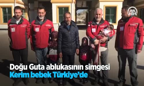 Doğu Guta Ablukasının Simgesi Kerim Bebek Türkiye'de