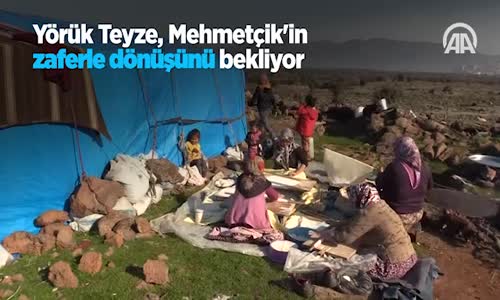 Yörük Teyze, Mehmetçik'in Zaferle Dönüşünü Bekliyor