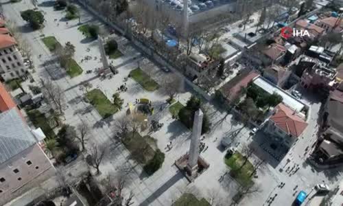 Sultanahmet Meydanı’ndaki Yılanlı Sütun Restore Ediliyor