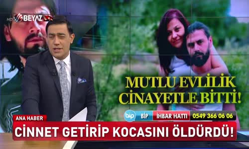 Cinnet getirip kocasını öldürdü!