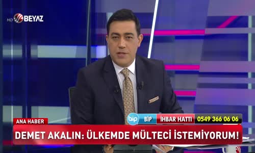 Demet Akalın- Ülkemde mülteci istemiyorum!