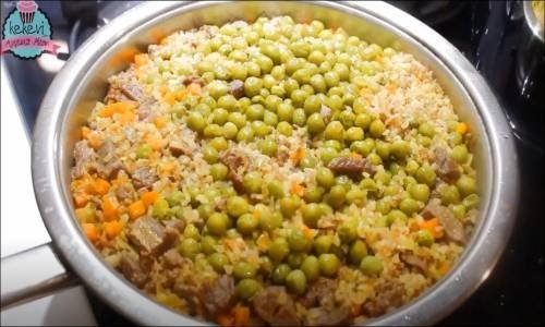 Etli Sebzeli Bulgur Pilavı Tarifi