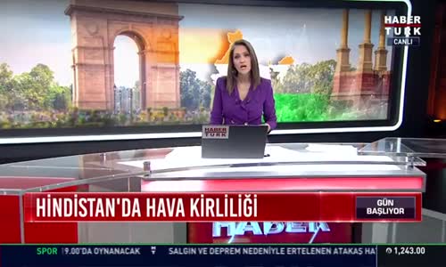 Hindistan'ın başkenti Yeni Delhi, sis dumanı ile kaplandı!